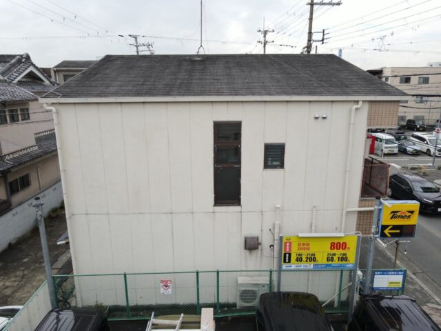 屋根全体が分かる施工前写真