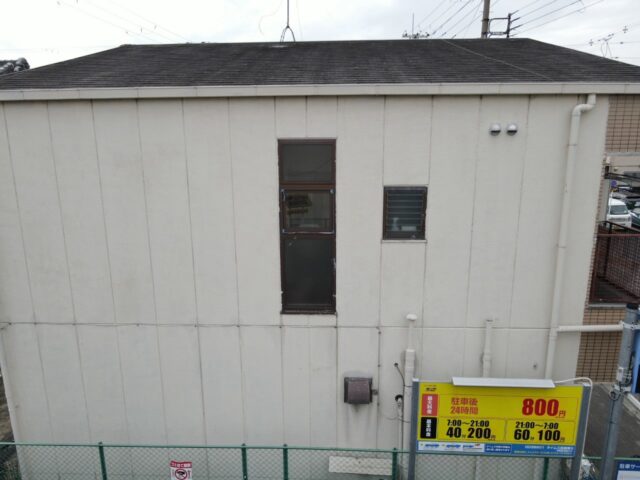 建物外観または建物診断の様子