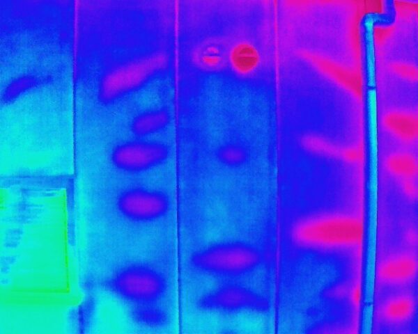 建物外観または建物診断の様子