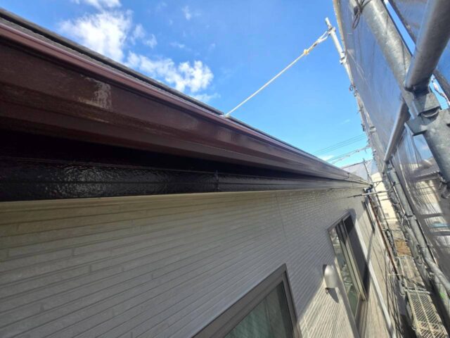 シーリング、塗装施工完了後の建物
